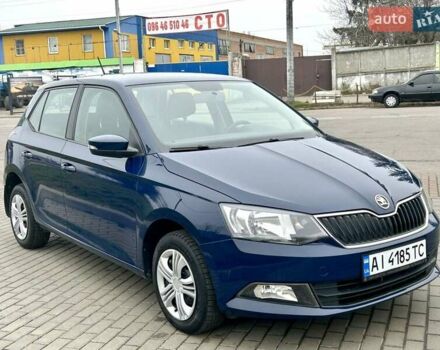 Синий Шкода Фабия, объемом двигателя 1 л и пробегом 70 тыс. км за 7300 $, фото 1 на Automoto.ua