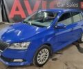 Синий Шкода Фабия, объемом двигателя 1 л и пробегом 115 тыс. км за 7400 $, фото 1 на Automoto.ua