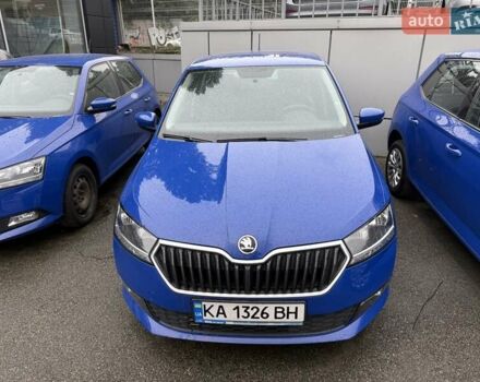 Синий Шкода Фабия, объемом двигателя 1 л и пробегом 39 тыс. км за 11824 $, фото 1 на Automoto.ua