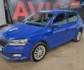Синій Шкода Фабія, об'ємом двигуна 1 л та пробігом 93 тис. км за 8700 $, фото 1 на Automoto.ua