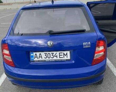 Синій Шкода Фабія, об'ємом двигуна 1.2 л та пробігом 80 тис. км за 3800 $, фото 14 на Automoto.ua