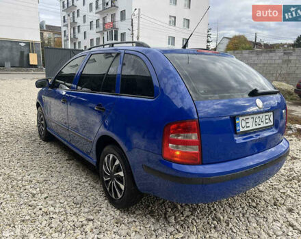 Синий Шкода Фабия, объемом двигателя 1.4 л и пробегом 293 тыс. км за 3500 $, фото 2 на Automoto.ua