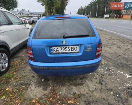 Синий Шкода Фабия, объемом двигателя 1.39 л и пробегом 260 тыс. км за 2990 $, фото 5 на Automoto.ua