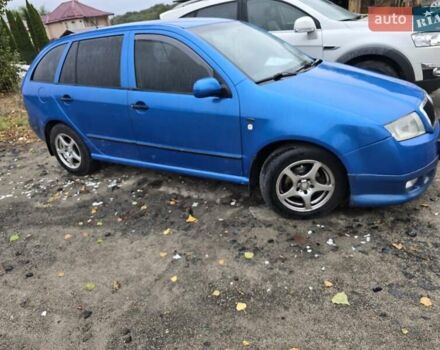 Синий Шкода Фабия, объемом двигателя 1.39 л и пробегом 260 тыс. км за 2990 $, фото 9 на Automoto.ua