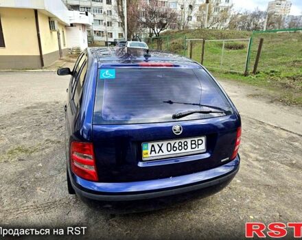 Синий Шкода Фабия, объемом двигателя 1.4 л и пробегом 248 тыс. км за 3600 $, фото 1 на Automoto.ua