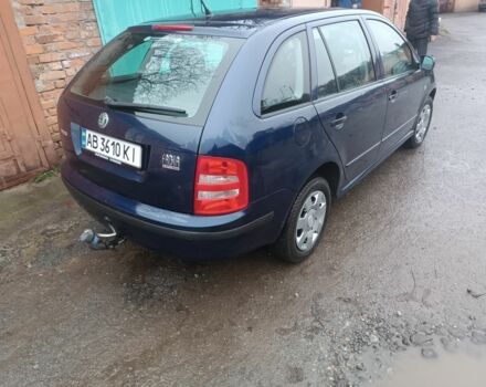 Синий Шкода Фабия, объемом двигателя 1.4 л и пробегом 290 тыс. км за 4300 $, фото 4 на Automoto.ua