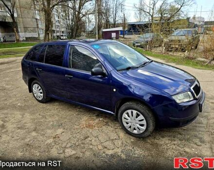 Синий Шкода Фабия, объемом двигателя 1.4 л и пробегом 248 тыс. км за 3600 $, фото 5 на Automoto.ua