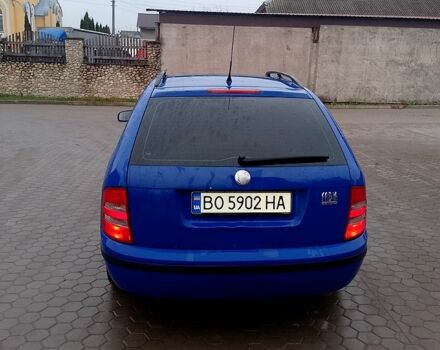 Синий Шкода Фабия, объемом двигателя 1.4 л и пробегом 293 тыс. км за 3750 $, фото 5 на Automoto.ua