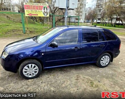 Синий Шкода Фабия, объемом двигателя 1.4 л и пробегом 248 тыс. км за 3600 $, фото 4 на Automoto.ua