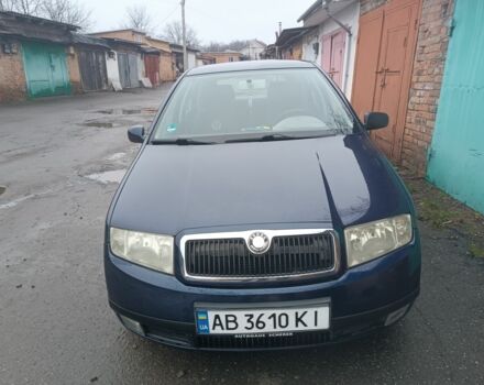 Синий Шкода Фабия, объемом двигателя 1.4 л и пробегом 290 тыс. км за 4300 $, фото 5 на Automoto.ua