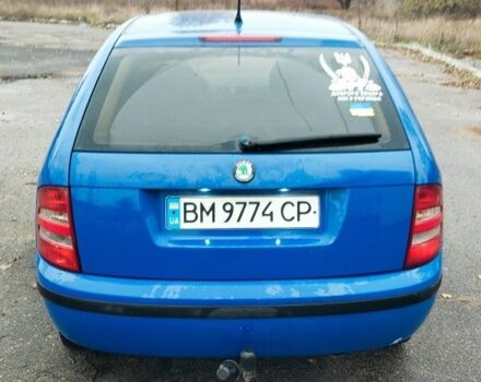 Синий Шкода Фабия, объемом двигателя 1.4 л и пробегом 405 тыс. км за 3499 $, фото 5 на Automoto.ua