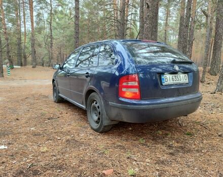 Синий Шкода Фабия, объемом двигателя 1.4 л и пробегом 380 тыс. км за 3500 $, фото 4 на Automoto.ua