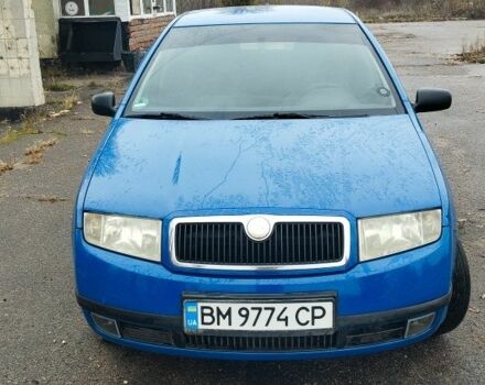 Синий Шкода Фабия, объемом двигателя 1.4 л и пробегом 405 тыс. км за 3499 $, фото 1 на Automoto.ua