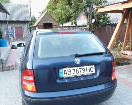Синий Шкода Фабия, объемом двигателя 1.39 л и пробегом 163 тыс. км за 3500 $, фото 3 на Automoto.ua