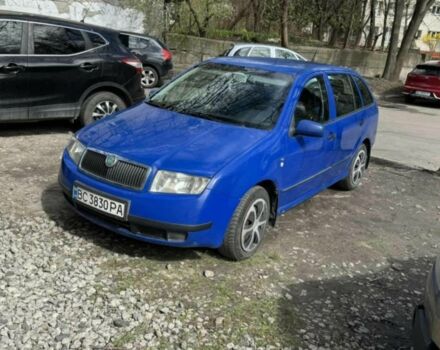 Синий Шкода Фабия, объемом двигателя 1.9 л и пробегом 260 тыс. км за 3350 $, фото 1 на Automoto.ua