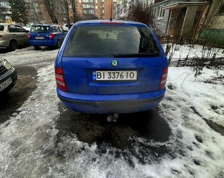 Синій Шкода Фабія, об'ємом двигуна 1.4 л та пробігом 400 тис. км за 3500 $, фото 3 на Automoto.ua