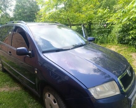 Синій Шкода Фабія, об'ємом двигуна 1.4 л та пробігом 360 тис. км за 3000 $, фото 2 на Automoto.ua