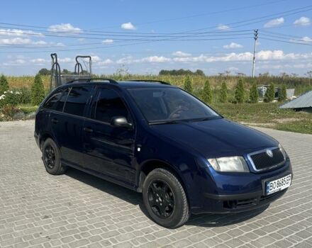 Синий Шкода Фабия, объемом двигателя 1.2 л и пробегом 3 тыс. км за 2700 $, фото 1 на Automoto.ua