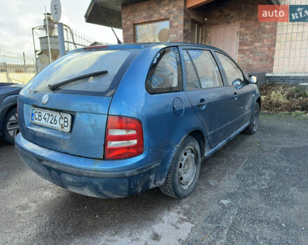 Синий Шкода Фабия, объемом двигателя 1.39 л и пробегом 350 тыс. км за 2200 $, фото 2 на Automoto.ua