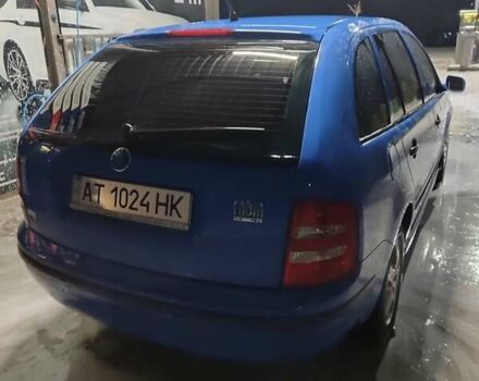 Синій Шкода Фабія, об'ємом двигуна 1.4 л та пробігом 244 тис. км за 3450 $, фото 3 на Automoto.ua