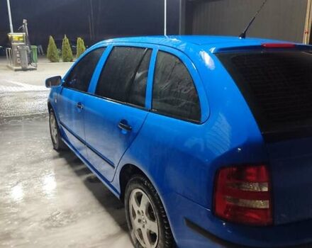 Синій Шкода Фабія, об'ємом двигуна 1.4 л та пробігом 244 тис. км за 3450 $, фото 1 на Automoto.ua