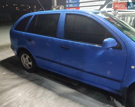 Синій Шкода Фабія, об'ємом двигуна 1.4 л та пробігом 244 тис. км за 3450 $, фото 2 на Automoto.ua