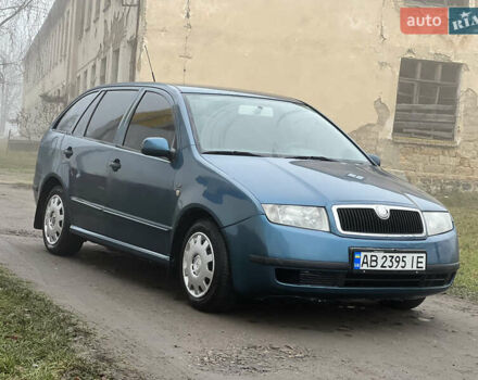 Синий Шкода Фабия, объемом двигателя 1.4 л и пробегом 270 тыс. км за 3800 $, фото 10 на Automoto.ua
