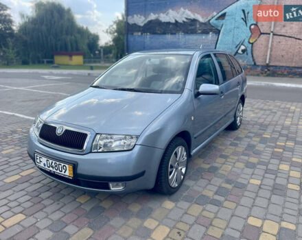 Синий Шкода Фабия, объемом двигателя 1.39 л и пробегом 203 тыс. км за 4200 $, фото 14 на Automoto.ua