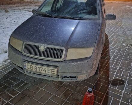 Синій Шкода Фабія, об'ємом двигуна 1.4 л та пробігом 330 тис. км за 3500 $, фото 2 на Automoto.ua