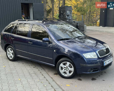Шкода Фабия 2004 в Тернополе на Automoto.ua Синий Шкода Фабия, объемом двигателя 1.39 л и пробегом 200 тыс. км за 3650 $, фото 14 на Automoto.ua