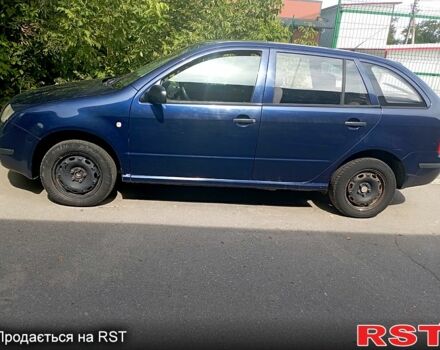 Синій Шкода Фабія, об'ємом двигуна 1.4 л та пробігом 288 тис. км за 3300 $, фото 2 на Automoto.ua
