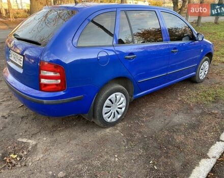 Синій Шкода Фабія, об'ємом двигуна 1.2 л та пробігом 250 тис. км за 3800 $, фото 1 на Automoto.ua