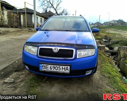 Синий Шкода Фабия, объемом двигателя 14 л и пробегом 230 тыс. км за 3500 $, фото 6 на Automoto.ua
