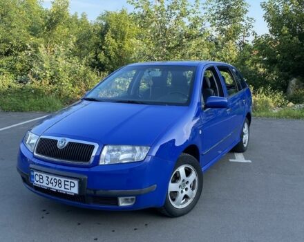 Синий Шкода Фабия, объемом двигателя 1.4 л и пробегом 245 тыс. км за 4300 $, фото 8 на Automoto.ua
