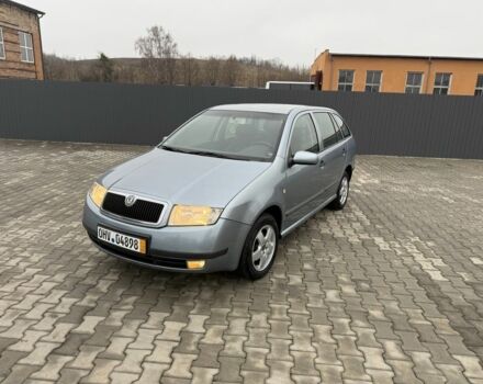 Синий Шкода Фабия, объемом двигателя 1.4 л и пробегом 190 тыс. км за 3900 $, фото 1 на Automoto.ua