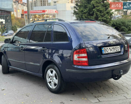 Шкода Фабия 2004 в Тернополе на Automoto.ua Синий Шкода Фабия, объемом двигателя 1.39 л и пробегом 200 тыс. км за 3650 $, фото 5 на Automoto.ua