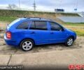 Синий Шкода Фабия, объемом двигателя 14 л и пробегом 230 тыс. км за 3500 $, фото 1 на Automoto.ua