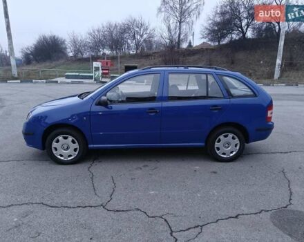 Синій Шкода Фабія, об'ємом двигуна 1.39 л та пробігом 238 тис. км за 3800 $, фото 1 на Automoto.ua