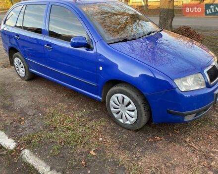Синій Шкода Фабія, об'ємом двигуна 1.2 л та пробігом 250 тис. км за 3800 $, фото 2 на Automoto.ua