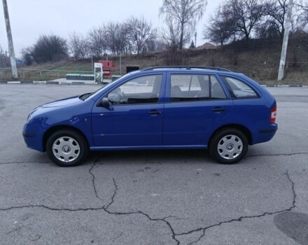 Синій Шкода Фабія, об'ємом двигуна 1.4 л та пробігом 238 тис. км за 3800 $, фото 1 на Automoto.ua