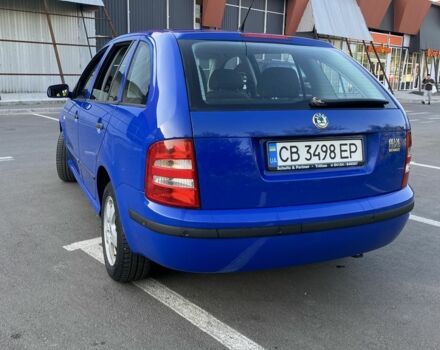 Синий Шкода Фабия, объемом двигателя 1.4 л и пробегом 245 тыс. км за 4300 $, фото 6 на Automoto.ua