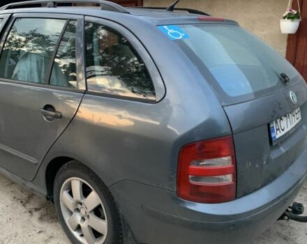 Синий Шкода Фабия, объемом двигателя 1.4 л и пробегом 320 тыс. км за 3000 $, фото 3 на Automoto.ua