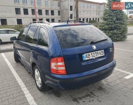 Синий Шкода Фабия, объемом двигателя 1.4 л и пробегом 192 тыс. км за 4800 $, фото 10 на Automoto.ua