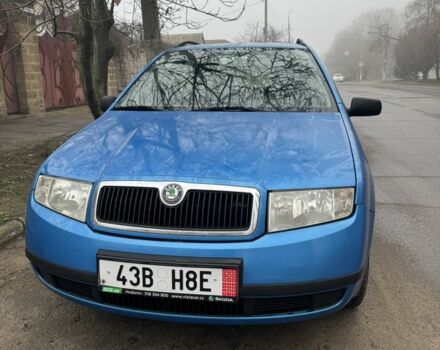 Синий Шкода Фабия, объемом двигателя 1.4 л и пробегом 179 тыс. км за 2300 $, фото 6 на Automoto.ua