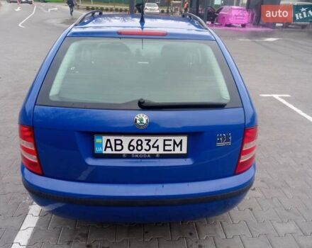 Синий Шкода Фабия, объемом двигателя 1.39 л и пробегом 180 тыс. км за 4500 $, фото 6 на Automoto.ua