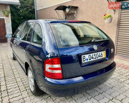 Синий Шкода Фабия, объемом двигателя 1.4 л и пробегом 183 тыс. км за 3700 $, фото 11 на Automoto.ua
