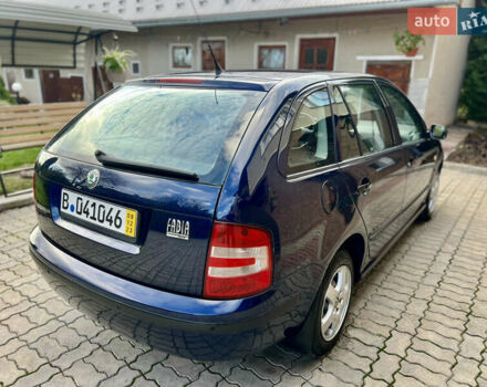 Синий Шкода Фабия, объемом двигателя 1.4 л и пробегом 183 тыс. км за 3700 $, фото 12 на Automoto.ua