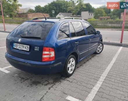 Синий Шкода Фабия, объемом двигателя 1.4 л и пробегом 192 тыс. км за 4800 $, фото 9 на Automoto.ua