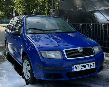 Синій Шкода Фабія, об'ємом двигуна 1.2 л та пробігом 230 тис. км за 3600 $, фото 1 на Automoto.ua