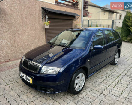 Синий Шкода Фабия, объемом двигателя 1.4 л и пробегом 183 тыс. км за 3700 $, фото 6 на Automoto.ua